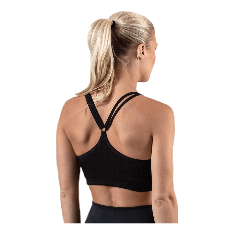 Jada Circular Reversible Bra Black