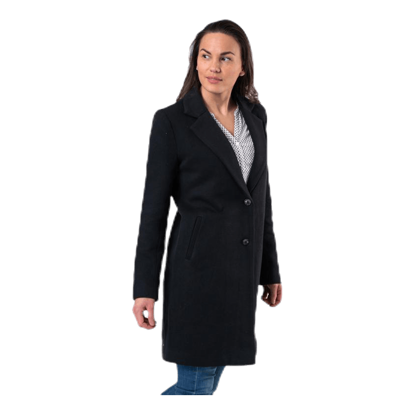 Carrie Life Mel Coat Otw Black