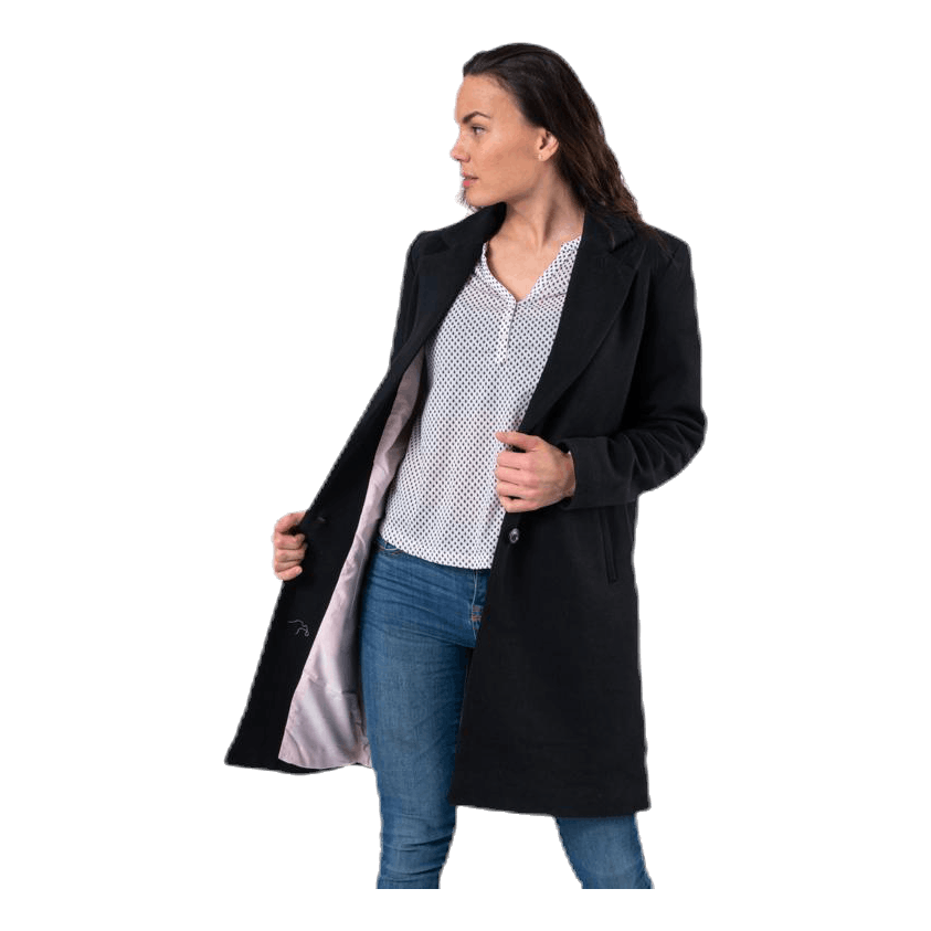 Carrie Life Mel Coat Otw Black