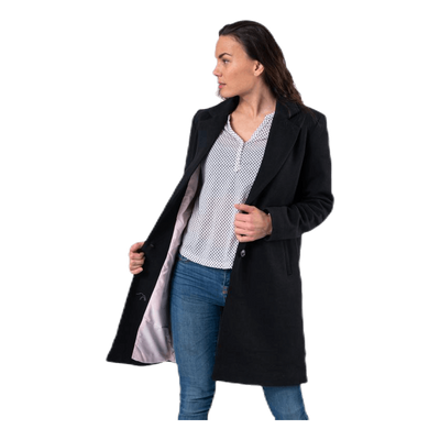 Carrie Life Mel Coat Otw Black