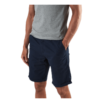 Bowie Shorts Solid Blue