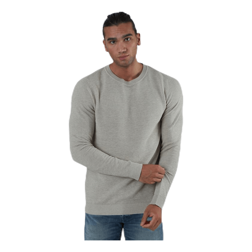 Liam Knit Crew Neck Beige