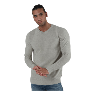 Liam Knit Crew Neck Beige