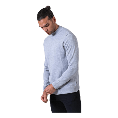 Fast Knit High Neck Grey