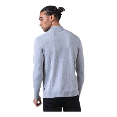 Fast Knit High Neck Grey