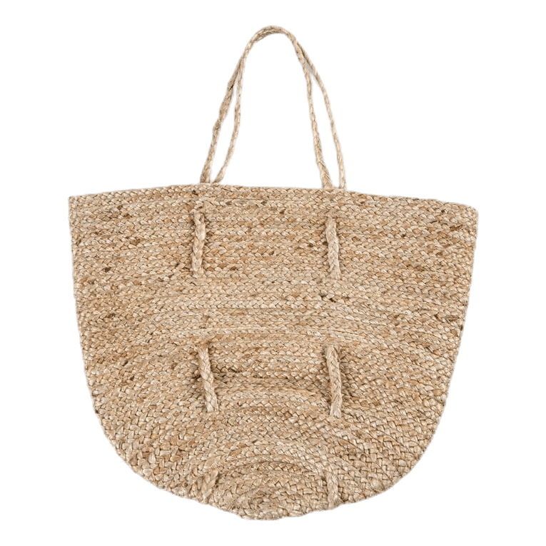 Carmen Jute Shopper Bag Beige