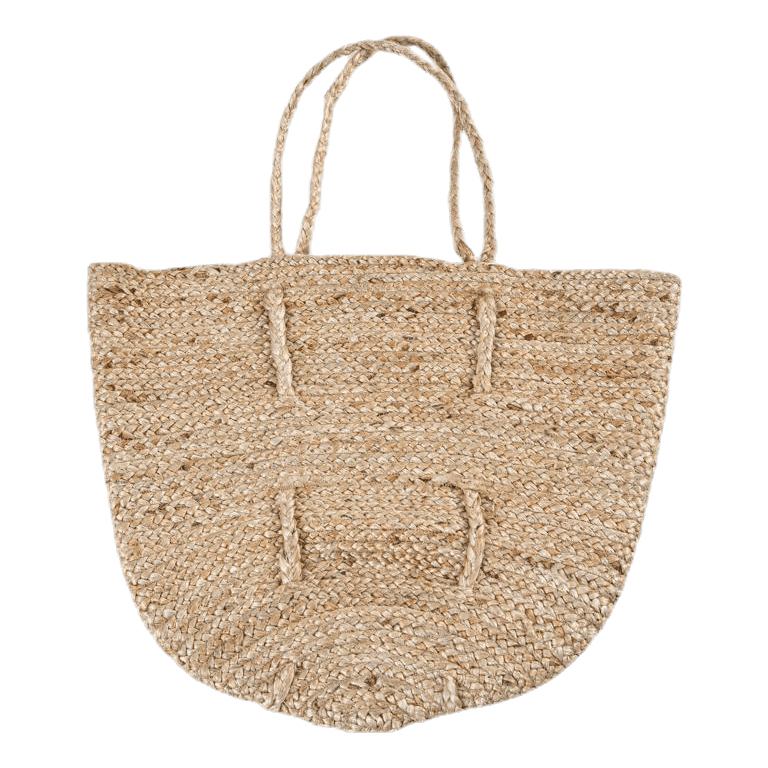 Carmen Jute Shopper Bag Beige