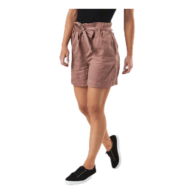 Kira Belt Shorts Brown