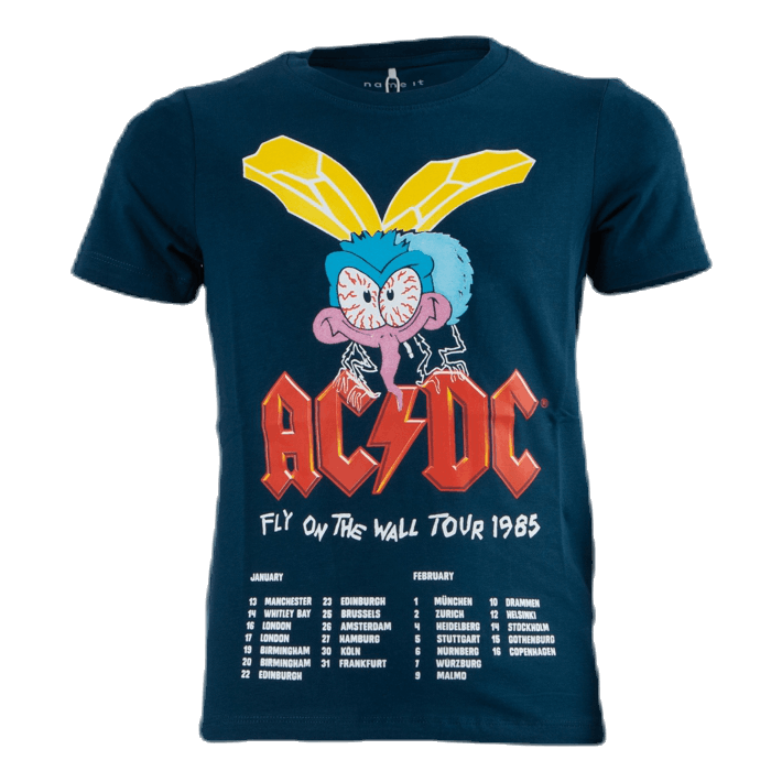 Acdc Arvid Ss Top Box Lic Blue