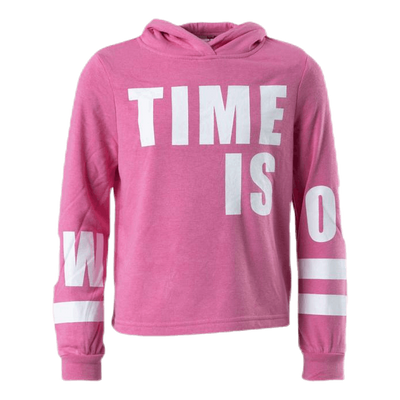 Billie L/S Hood Swt Pink