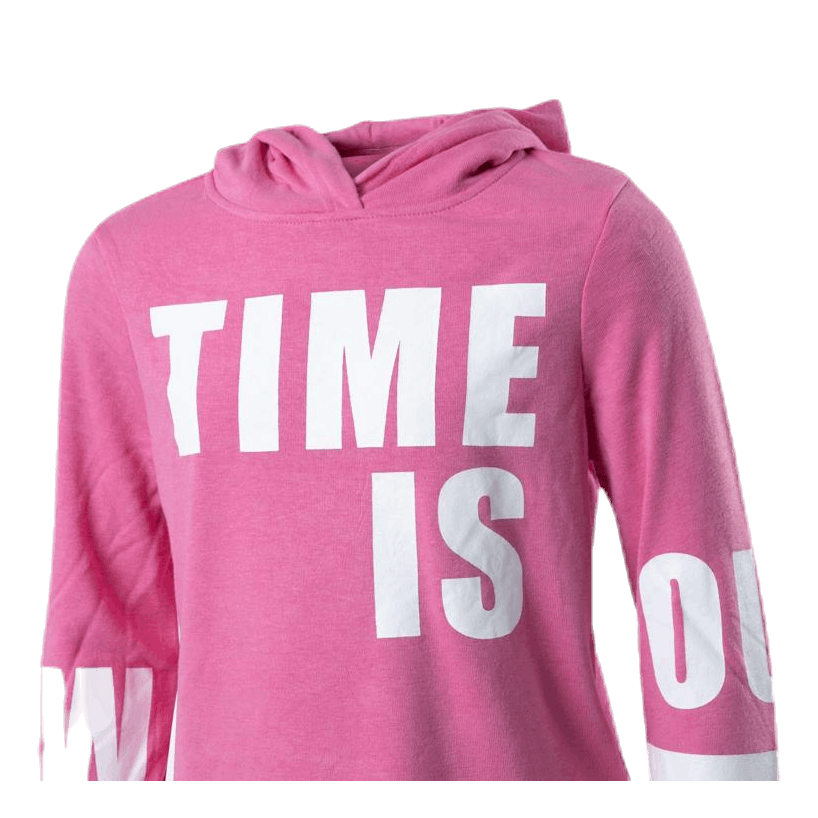 Billie L/S Hood Swt Pink