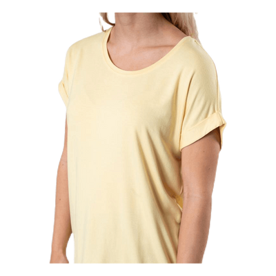 Moster S/S O-Neck Top Jrs Yellow