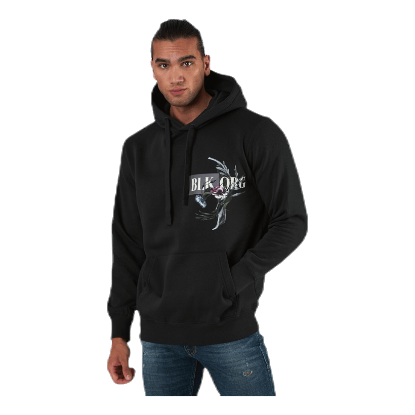 Jade Sweat Hood Black