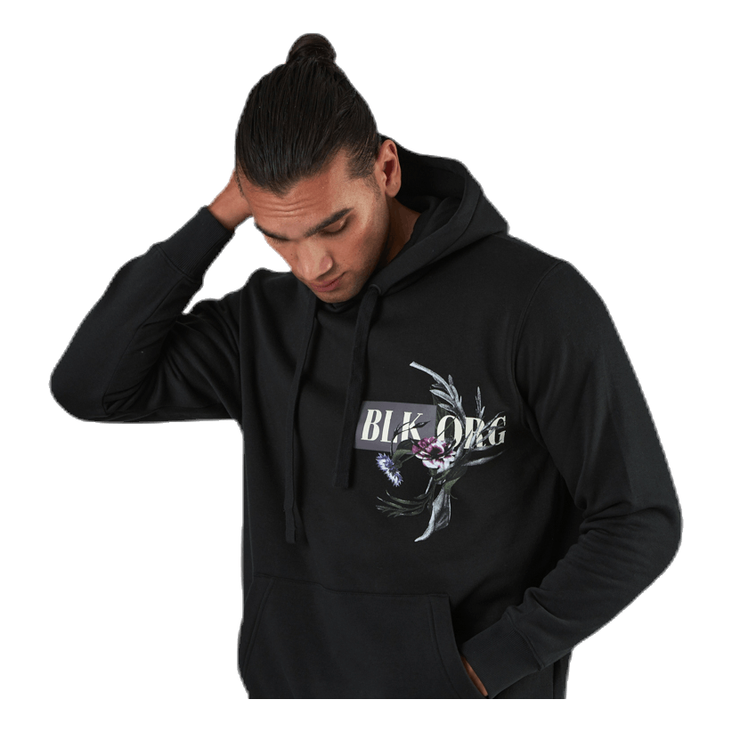 Jade Sweat Hood Black