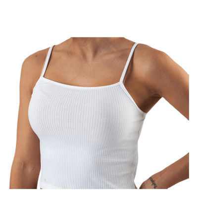 Larra Cropped Singlet Jrs White