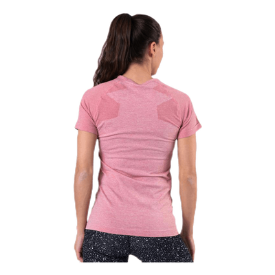 Vanilla Melange Seamless S/S Tee Pink