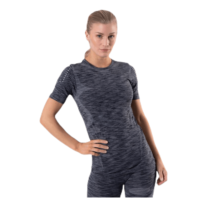 Ascoli Seamless Melange S/S Tee Black