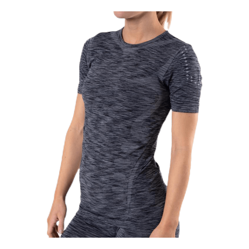 Ascoli Seamless Melange S/S Tee Black