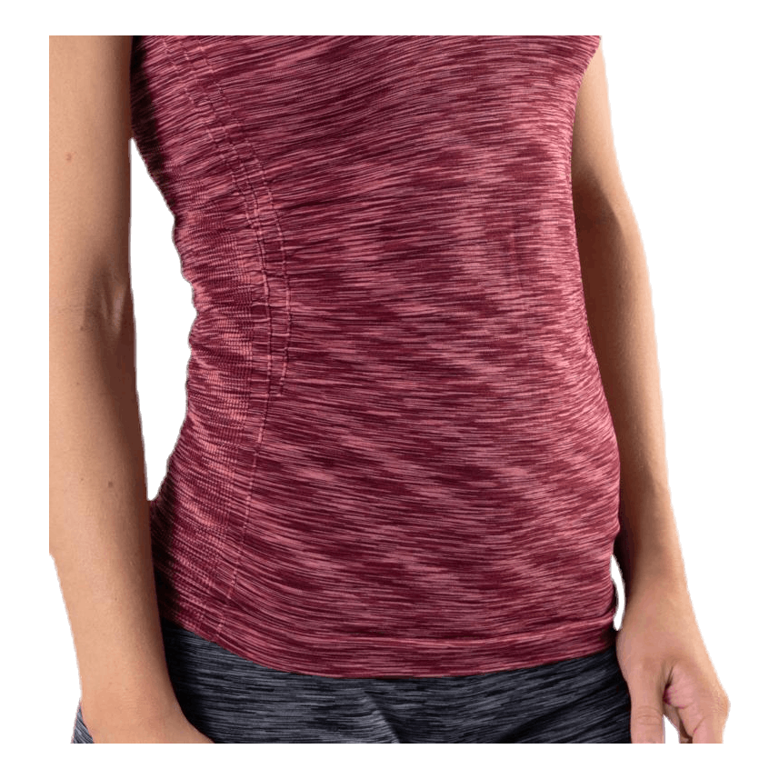 Acir Seamless Melange Top Red