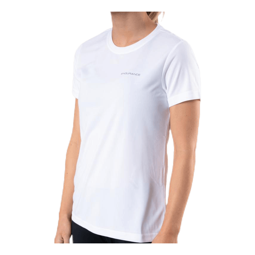 Vista S/S Performance Tee White