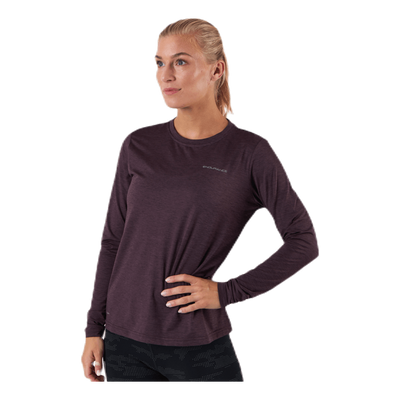 Maje Melange L-S Tee Purple