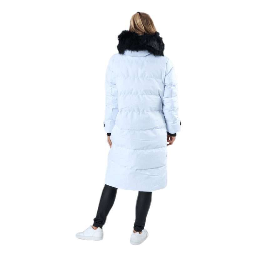 Frida Long Puffer Jacket White