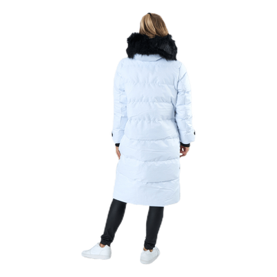 Frida Long Puffer Jacket White