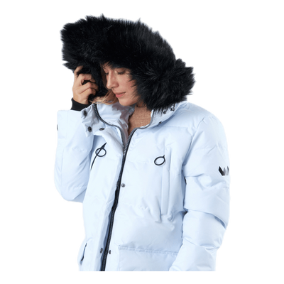 Frida Long Puffer Jacket White