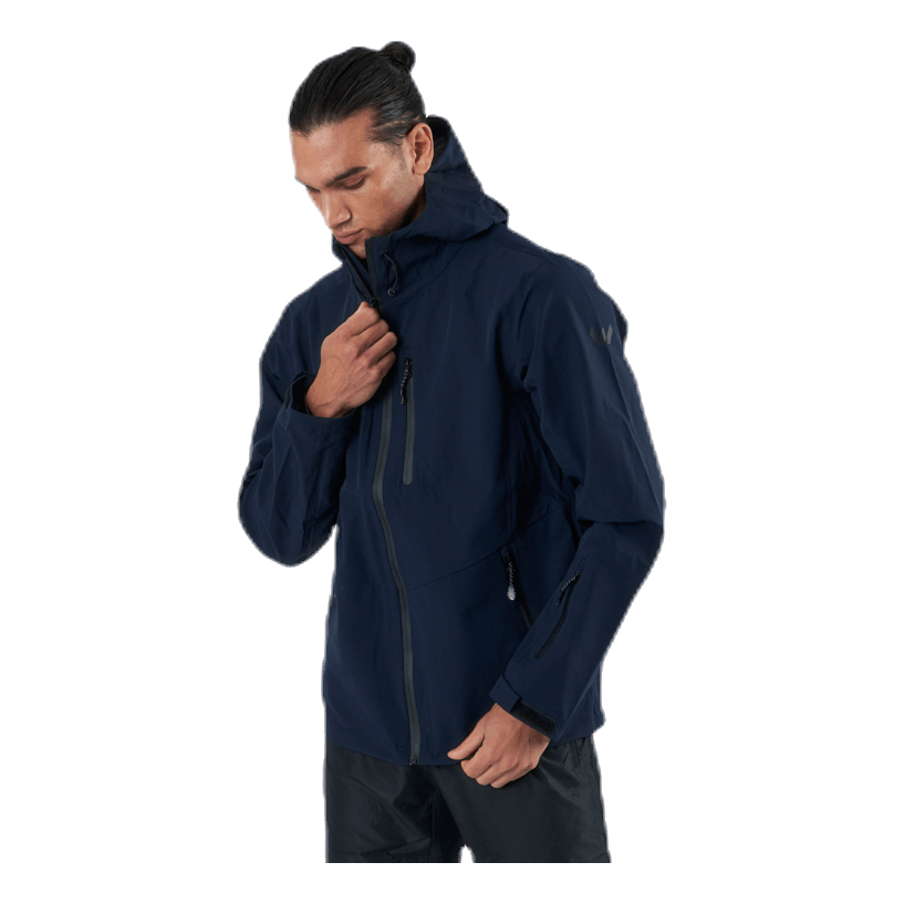 Roy Hardshell Ski Jacket W-PRO 15000 Blue