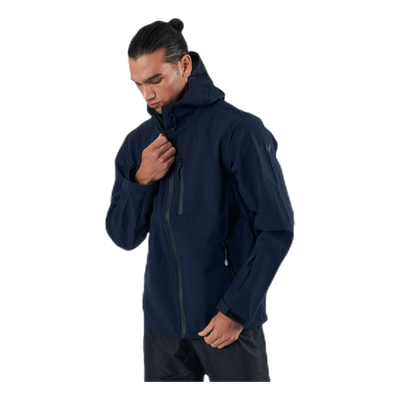 Roy Hardshell Ski Jacket W-PRO 15000 Blue