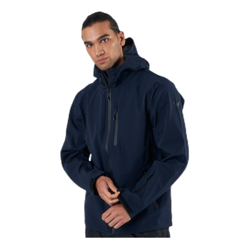 Roy Hardshell Ski Jacket W-PRO 15000 Blue