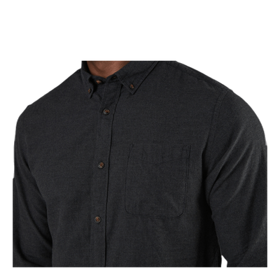 Classic Melange Shirt L/S Grey