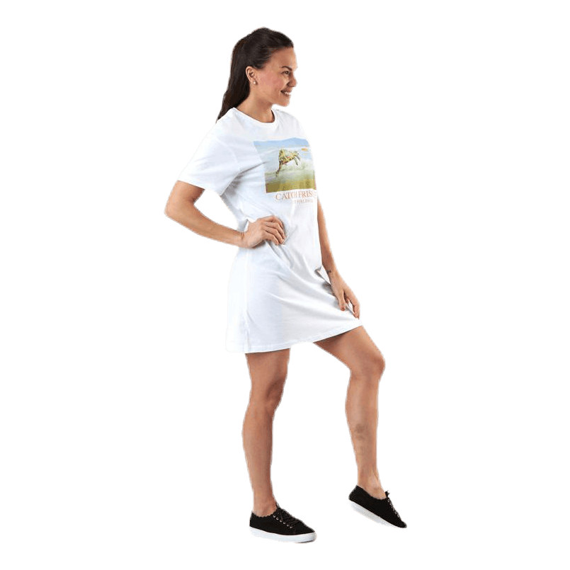 Freya Life Tee Dress S/S Top Jrs White