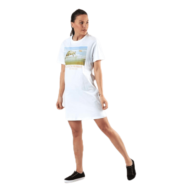 Freya Life Tee Dress S/S Top Jrs White