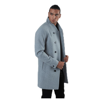 Collum Wool Coat Grey