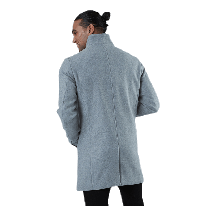 Collum Wool Coat Grey