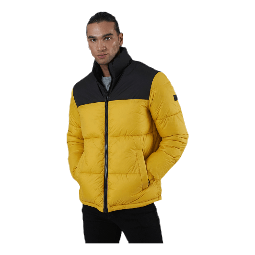 Drew Puffer Collar Yellow