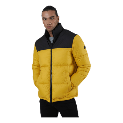 Drew Puffer Collar Yellow