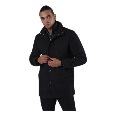 Dual Wool Jacket Black