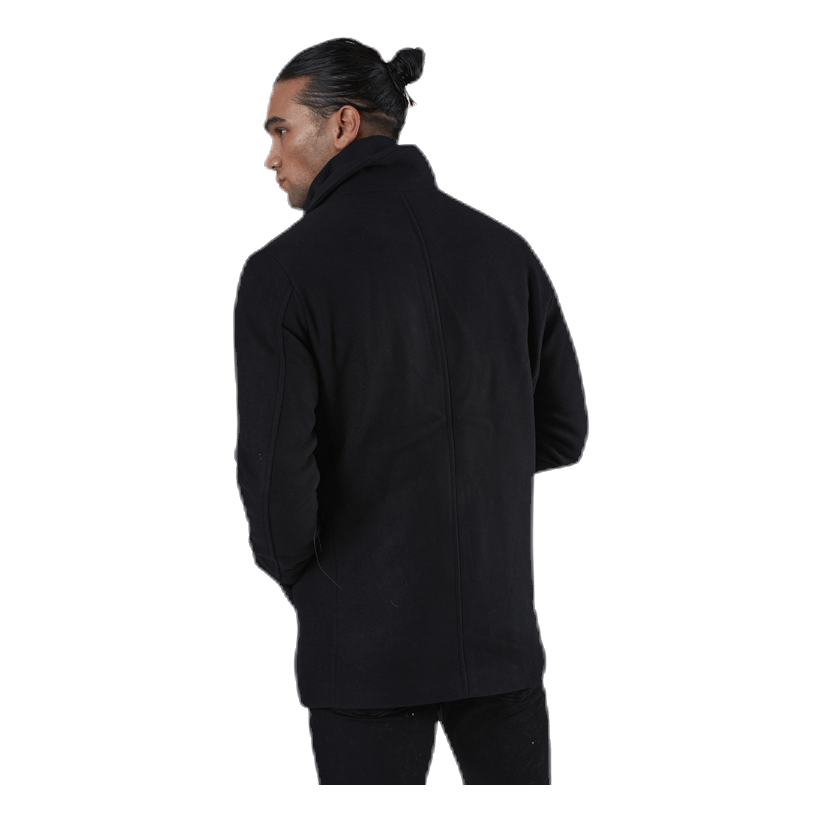 Dual Wool Jacket Black