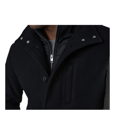 Dual Wool Jacket Black