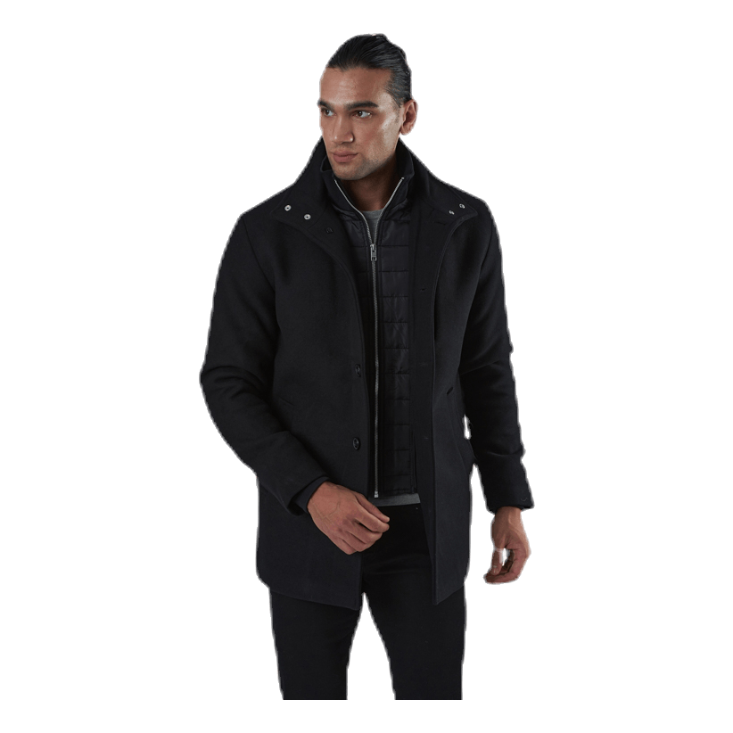 Dual Wool Jacket Black