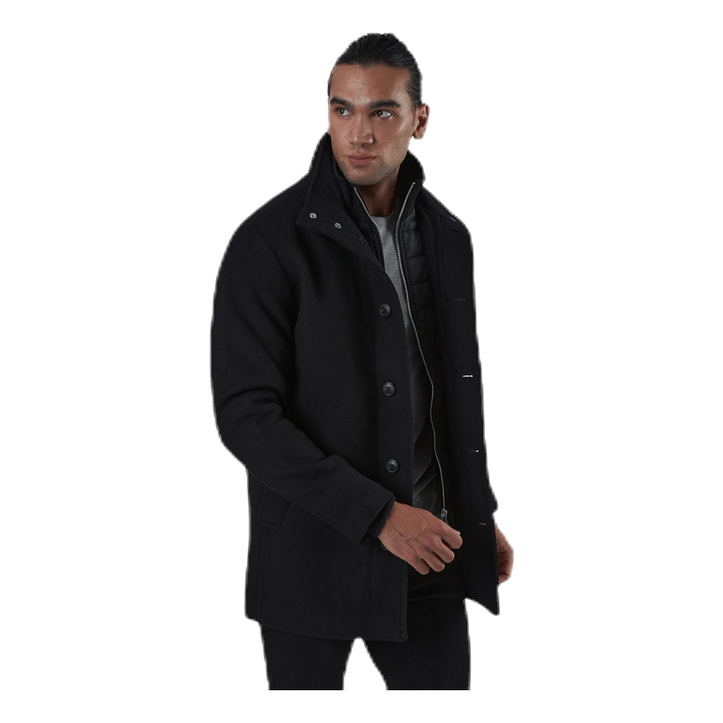 Dual Wool Jacket Black