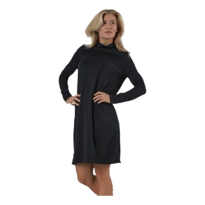 Bamala T-Neck Ls Dress Black