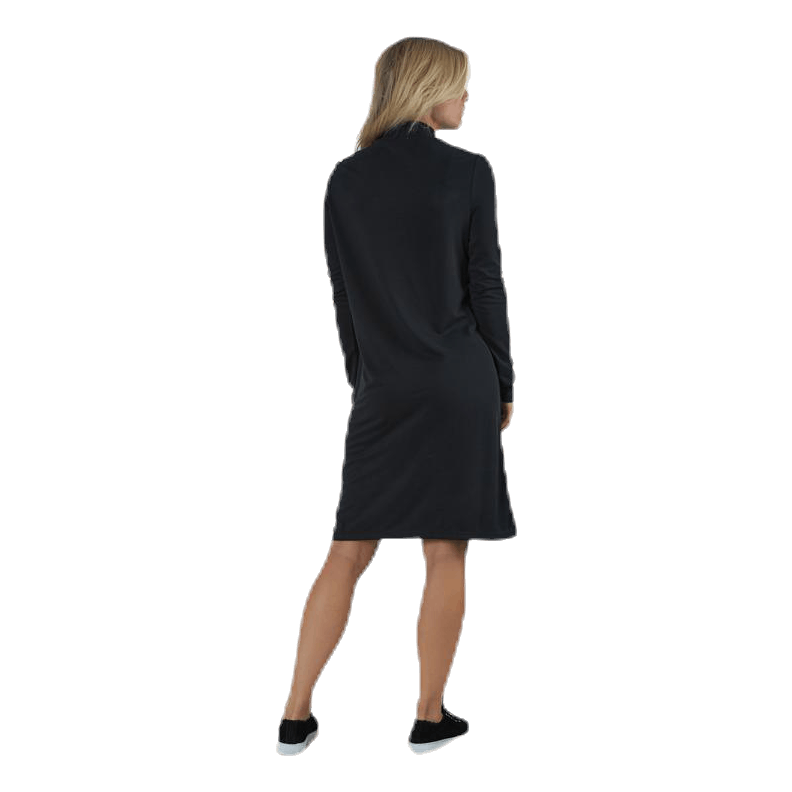 Bamala T-Neck Ls Dress Black