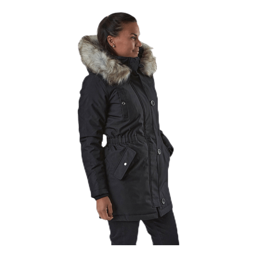 Iris Fur Winter Parka Cc Otw Black