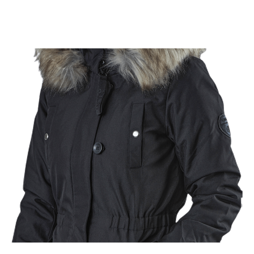 Iris Fur Winter Parka Cc Otw Black