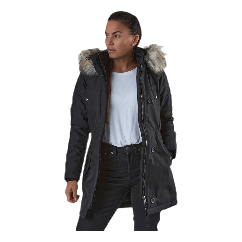 Iris Fur Winter Parka Cc Otw Black