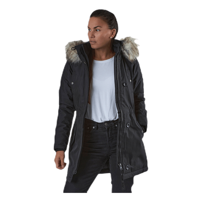 Iris Fur Winter Parka Cc Otw Black