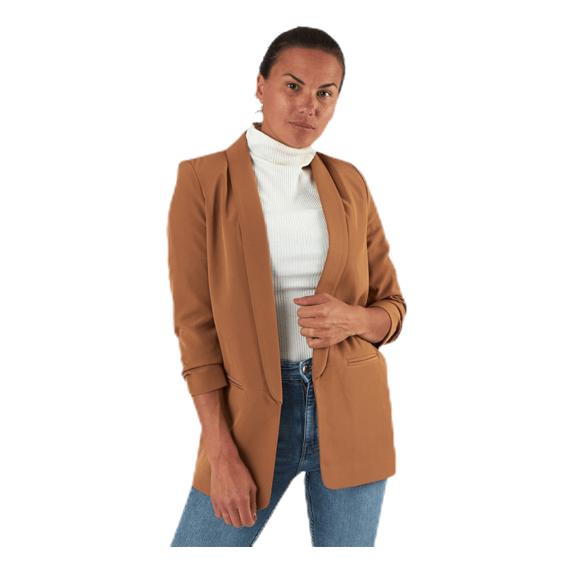 Elly 3/4 Life Blazer Tlr Brown